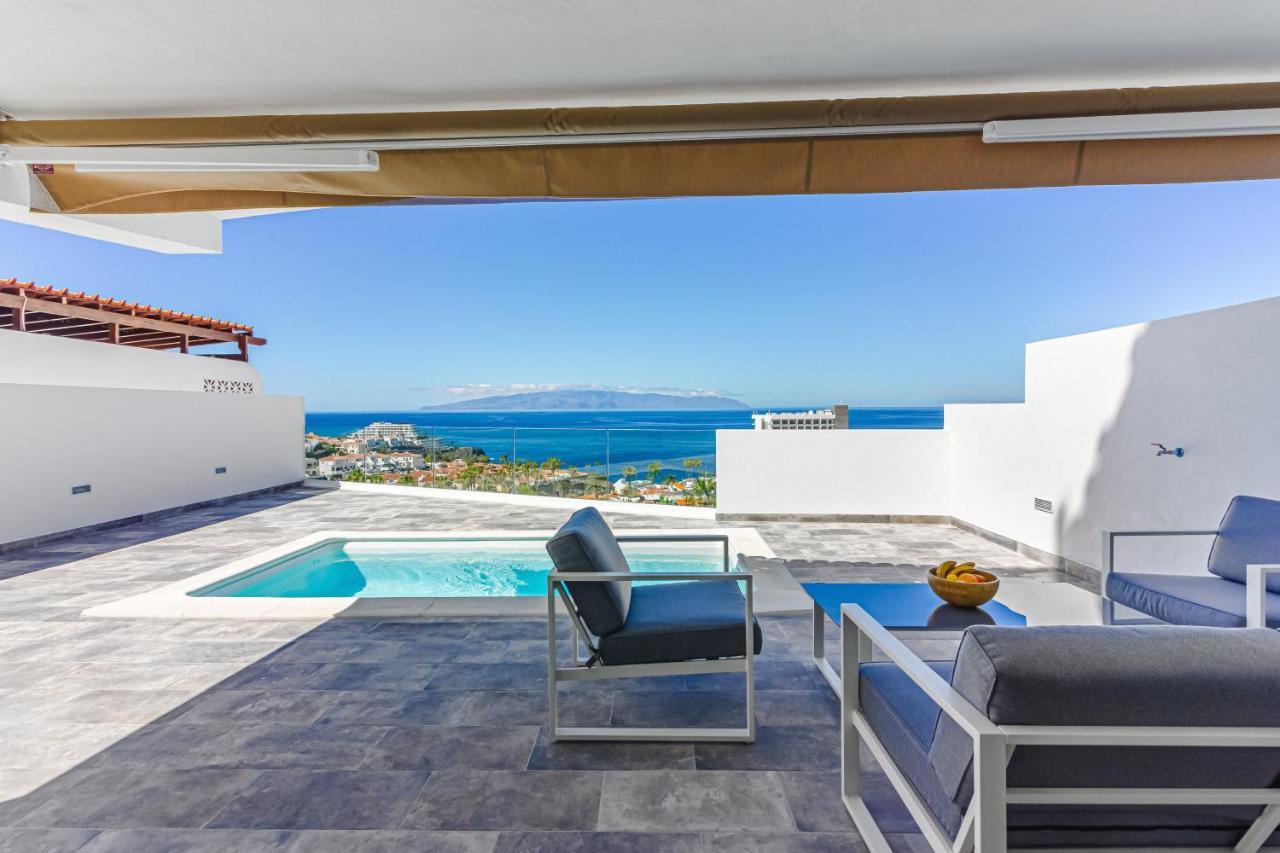 아칸티라도 Magnifico Bungalow Con Vista Panoramica Y Piscina Privada 빌라 외부 사진